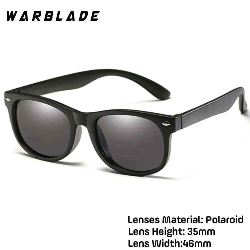 WarBlade New Kids Polarized Sunglasses TR90 Boys Girls Sun Glasses Silicone Safety Glasses Gift For Children Baby UV400 Eyewear - ItemBear.com