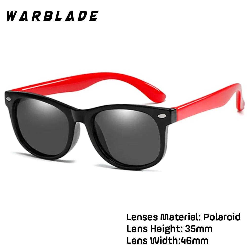 WarBlade New Kids Polarized Sunglasses TR90 Boys Girls Sun Glasses Silicone Safety Glasses Gift For Children Baby UV400 Eyewear - ItemBear.com