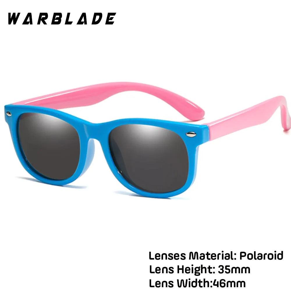 WarBlade New Kids Polarized Sunglasses TR90 Boys Girls Sun Glasses Silicone Safety Glasses Gift For Children Baby UV400 Eyewear - ItemBear.com