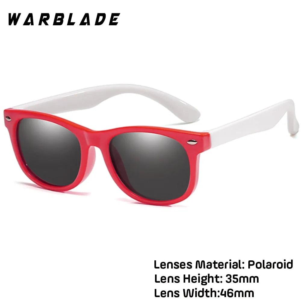 WarBlade New Kids Polarized Sunglasses TR90 Boys Girls Sun Glasses Silicone Safety Glasses Gift For Children Baby UV400 Eyewear - ItemBear.com