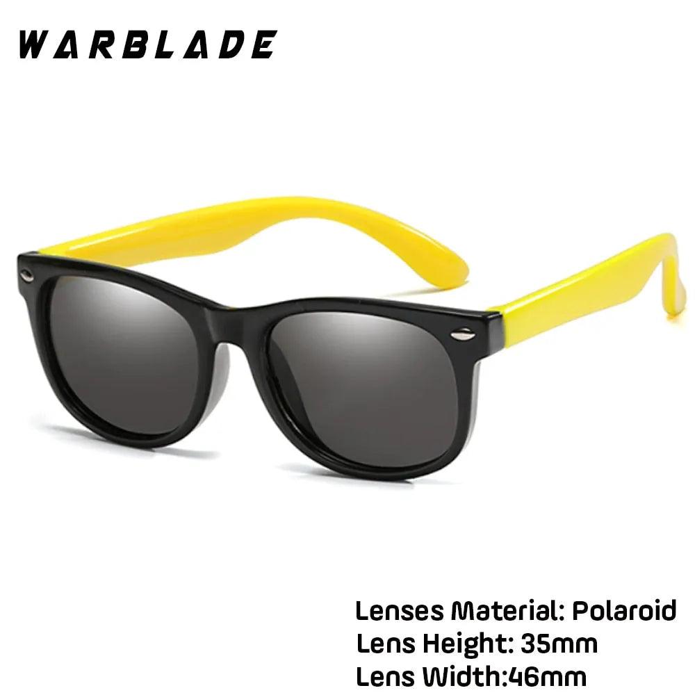 WarBlade New Kids Polarized Sunglasses TR90 Boys Girls Sun Glasses Silicone Safety Glasses Gift For Children Baby UV400 Eyewear - ItemBear.com