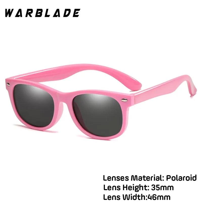 WarBlade New Kids Polarized Sunglasses TR90 Boys Girls Sun Glasses Silicone Safety Glasses Gift For Children Baby UV400 Eyewear - ItemBear.com