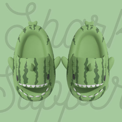 Watermelon Shark Slippers - ItemBear.com