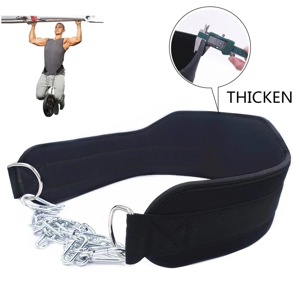 Weight Lifting Belt With Chain - ItemBear.com