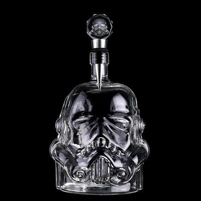 Wine Glass Set Storm Trooper Helmet Whiskey Decanter Whiskey Glass Cup Wine Glasses Accessories Creative Men Gift - ItemBear.com