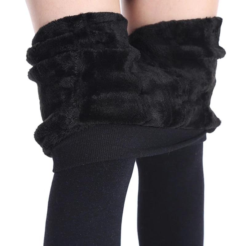 Winter Leggings For Women Warm Leggins Solid Color Velvet Leggins High Waist Leggings Stretchy Leggings dropshipping - ItemBear.com