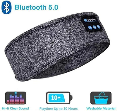 Wireless bluetooth 5.0 Earphones Sleeping Eye Mask Music player / Sports headband Travel Sweatband Headset Speakers Headset2021 - ItemBear.com