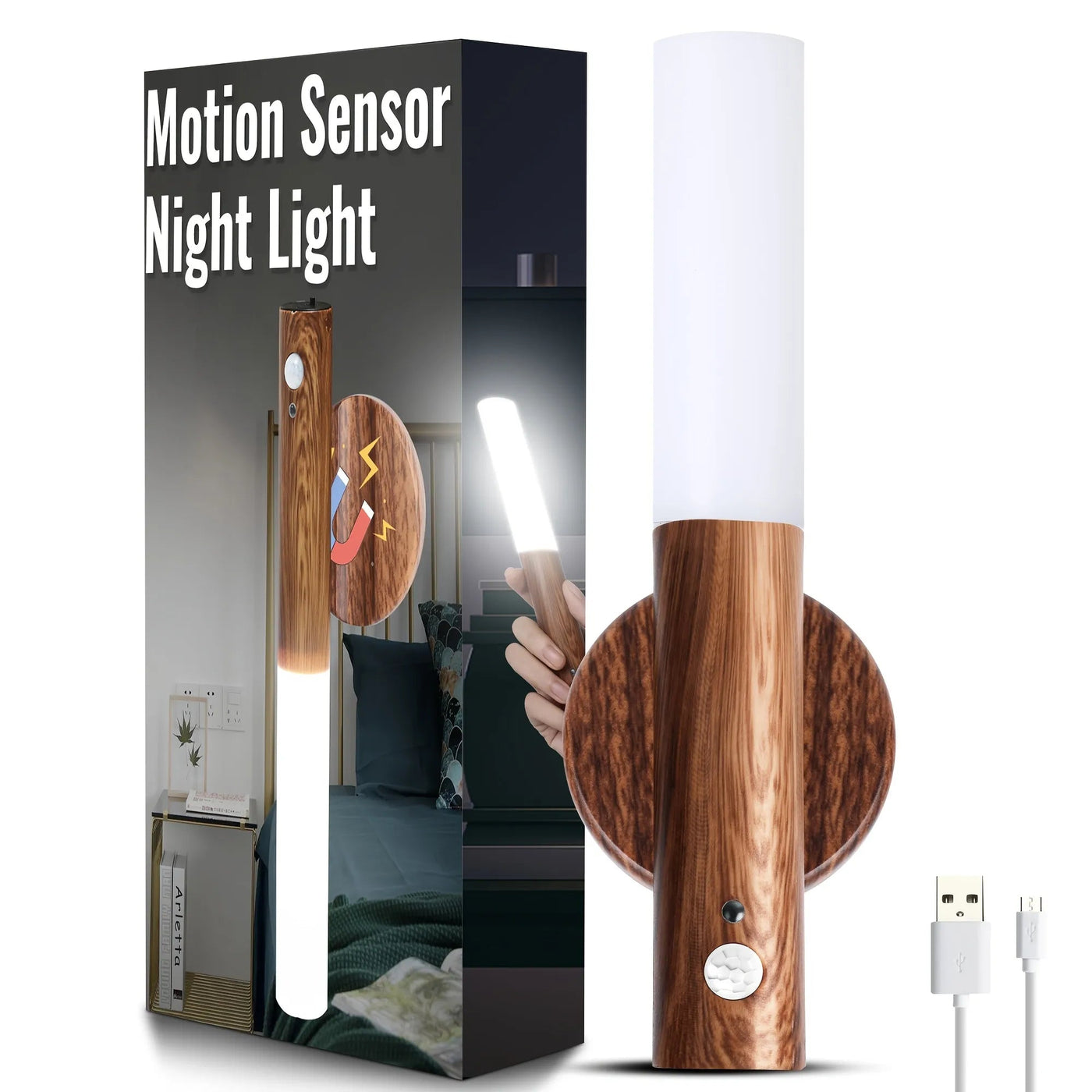 Wood Motion Sensor Light - ItemBear.com