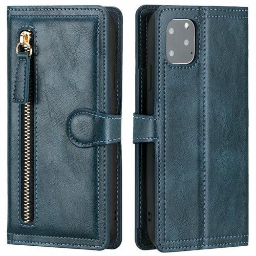 Zipper Wallet Flip Case For iPhone With Wireless Charging Support - ItemBear.com