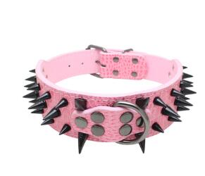 Spiked Studded Leather Collars - ItemBear.com